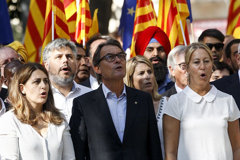 La Diada de Cataluña, en imágenes