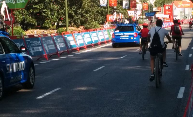 Los más pequeños disfrutaron como el que más con La Marcha de la Vuelta 2016.