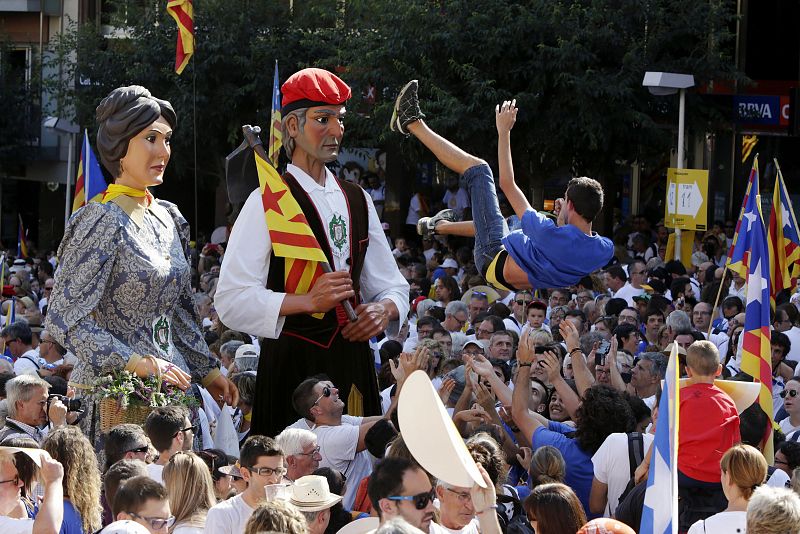 La Diada de Cataluña, en imágenes