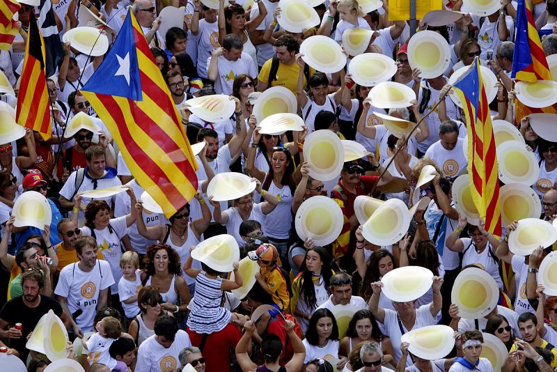 La Diada de Cataluña, en imágenes