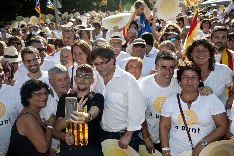 La Diada de Cataluña, en imágenes
