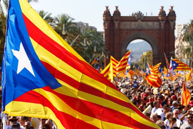  La Diada de Cataluña, en imágenes