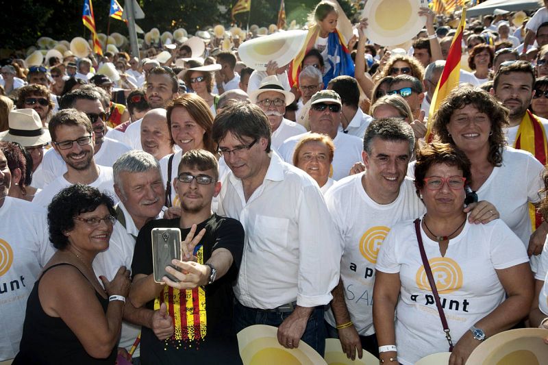 La Diada de Cataluña, en imágenes