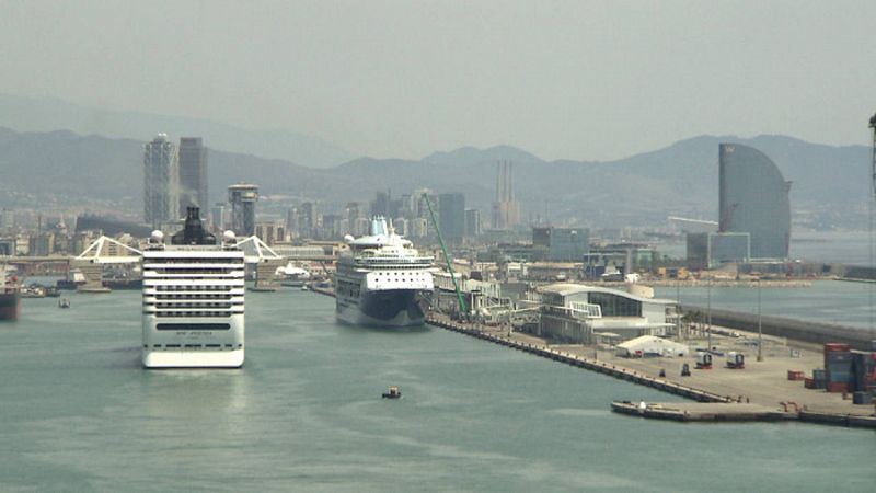 Barcelona es el primer puerto de cruceros del Mediterráneo