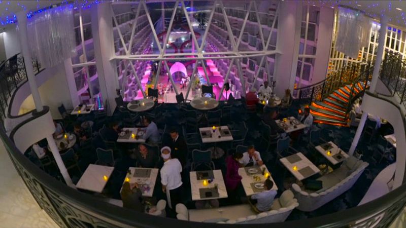 En puerto, los cruceros ofrecen los mismo servicios que en alta mar