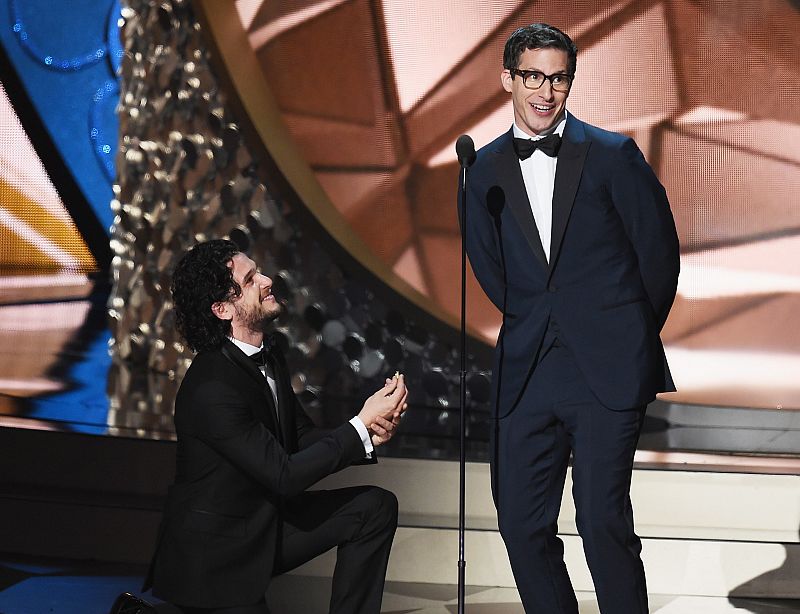 El actor y el cómico han presentado uno de los premios de los Emmy 2016.