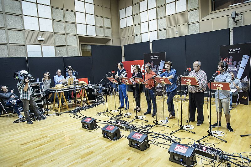 Un momento de uno de los ensayos.