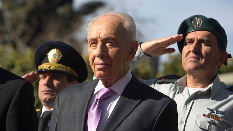 Simón Peres, en un acto en Jerusalén (Israel)