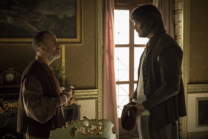 Águila Roja - Sátur y Gonzalo en el Palacio Real