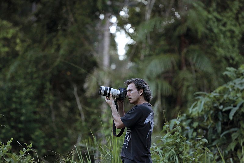 El fotógrafo de naturaleza Andoni Canela.
