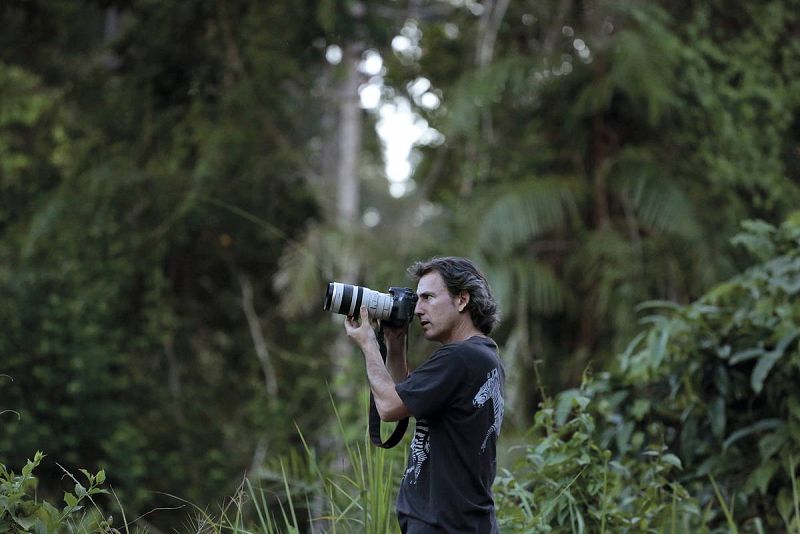 El fotógrafo de naturaleza Andoni Canela.