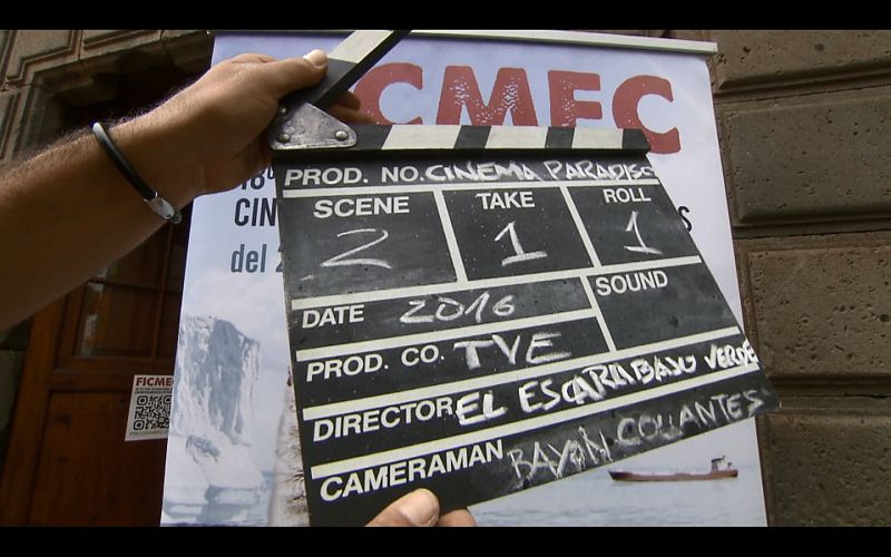 Claqueta del programa