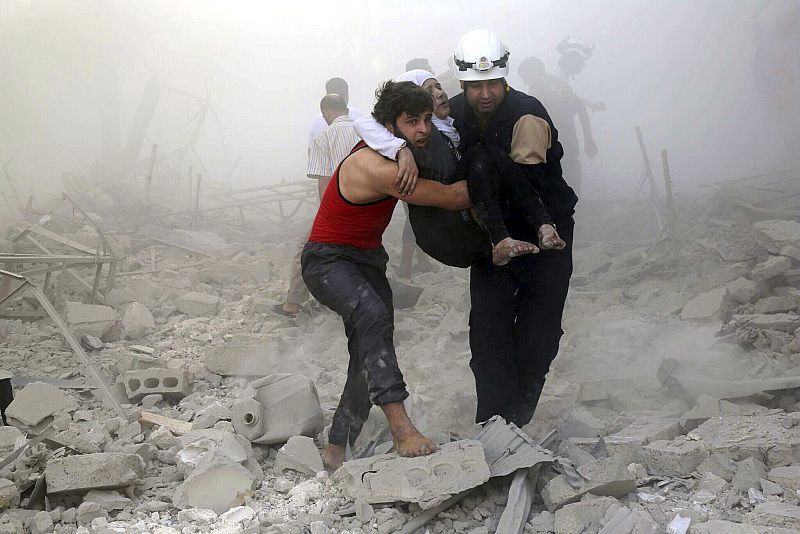 Los Cascos Blancos han salvado la vida de 62.000 sirios en los últimos tres años