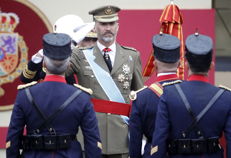 Saludo del rey Felipe VI