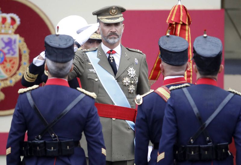 Saludo del rey Felipe VI