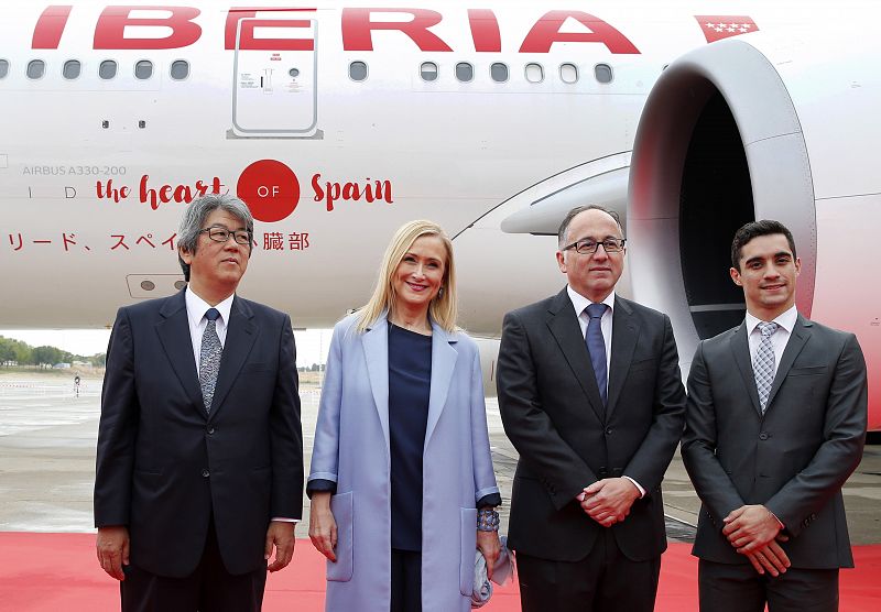 Iberia comienza a volar a Tokio