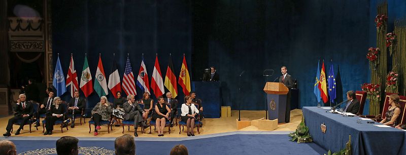 Ceremonia de entrega de los Premios Princesa de Asturias