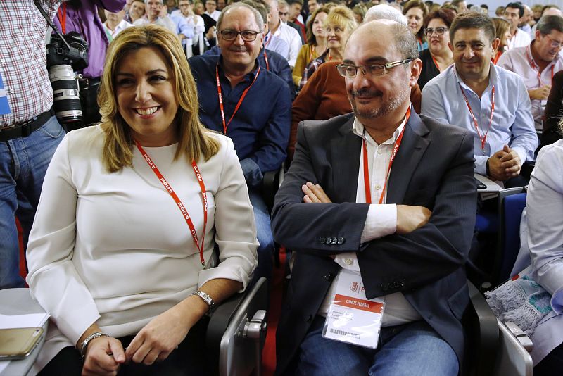 Eduardo Madina durante la reunión del Comité Federal del PSOE