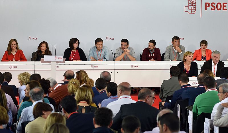 Reunión del Comité Federal del PSOE en Ferraz