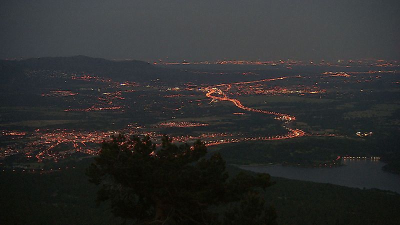 La ciudad a lo lejos