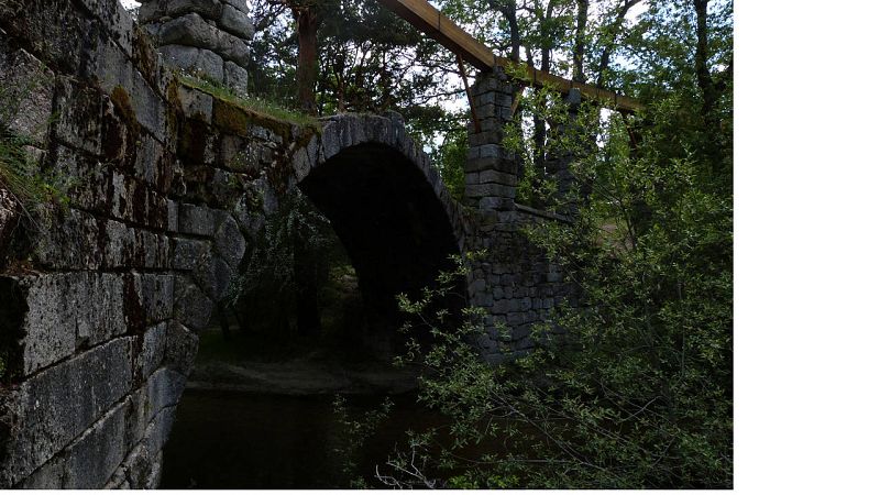 Puente sobre el Eresma en Valsaín