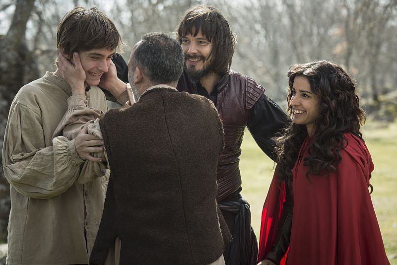 Águila Roja - Gonzalo, Margarita, Sátur y Alonso