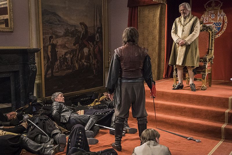 Águila Roja - Gonzalo y Hernan con su padre