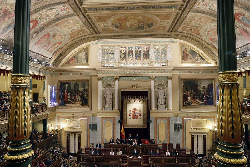Vista del Congreso de los Diputados