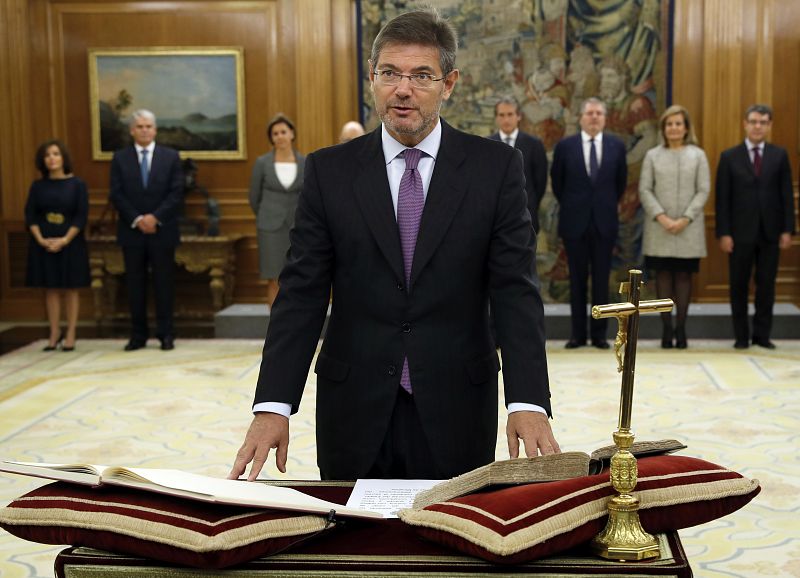 Rafael Catalá, ministro de Justicia