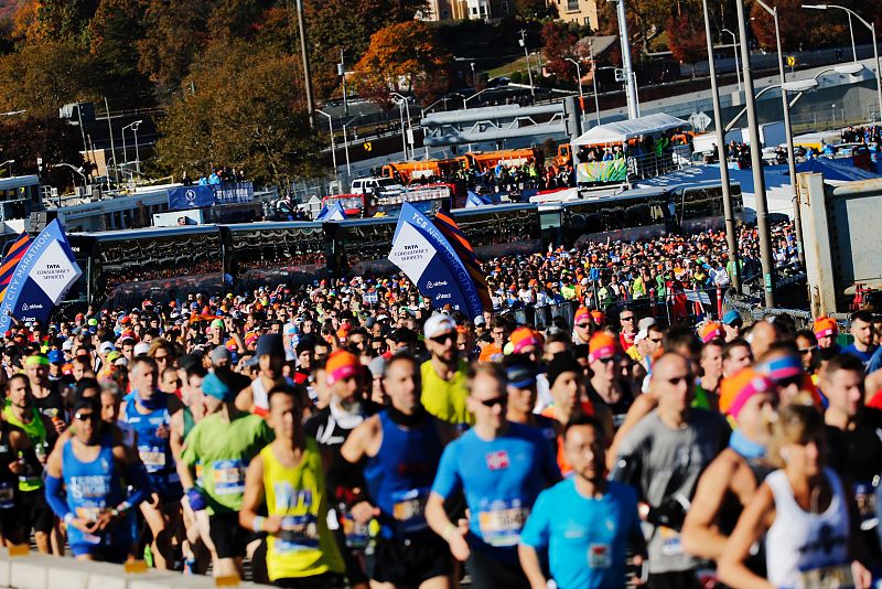 Las mejores imágenes de la maratón de Nueva York