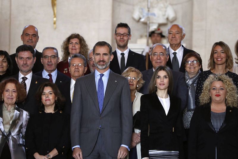 Los reyes presiden el Simposio Internacional "Carlos III. Las claves de un reinado"