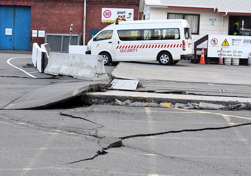 Terremoto de magnitud 7,8 en Nueva Zelanda