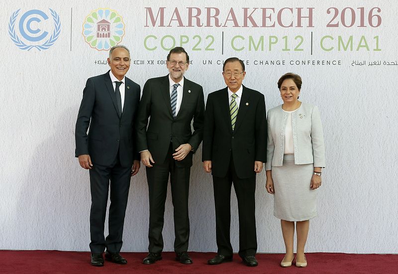 Rajoy asiste a la cumbre sobre el cambio climáitco (COP22) en Marrakech