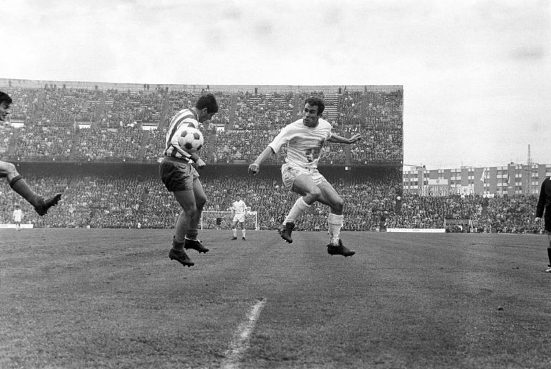 Primer derbi madrileño en el Calderón