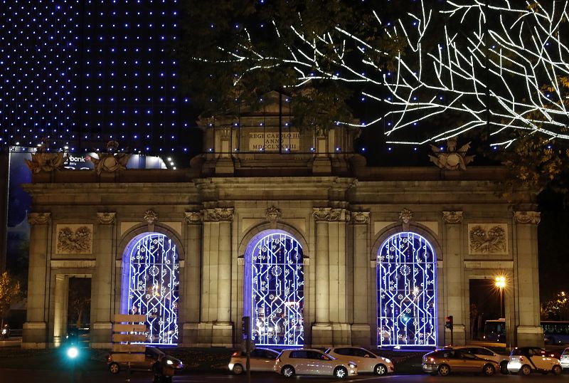 Luces de Navidad en Madrid