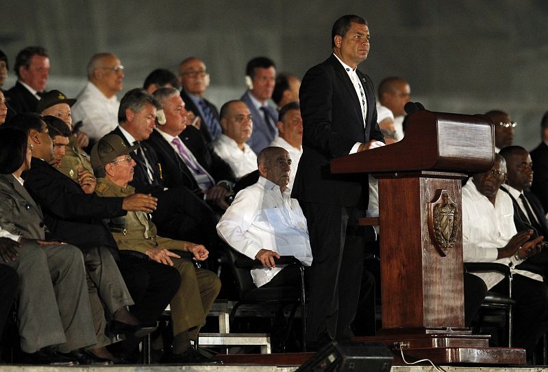 Las mejores imágenes del emotivo homenaje a Fidel Castro