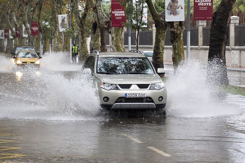 Graves inundaciones por fuertes lluvias en la provincia de Málaga