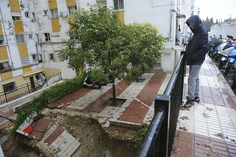 Graves inundaciones por fuertes lluvias en la provincia de Málaga