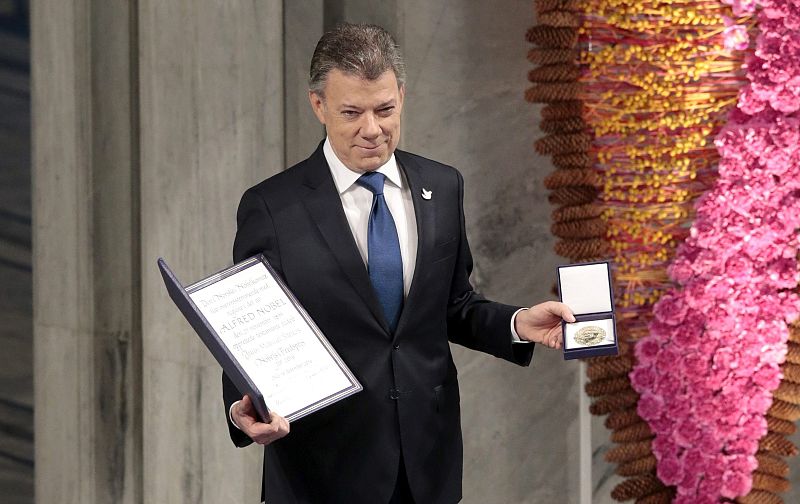 Entrega de los Premios Nobel 2016