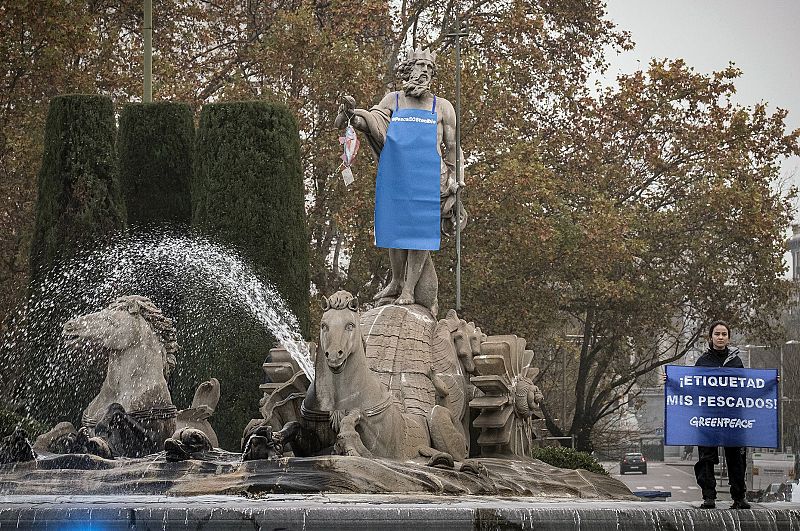 ACCIÓN DE GREENPEACE EN NEPTUNO