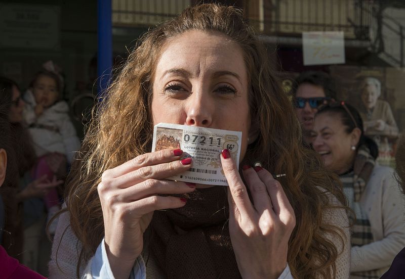 Un beso de miles de euros