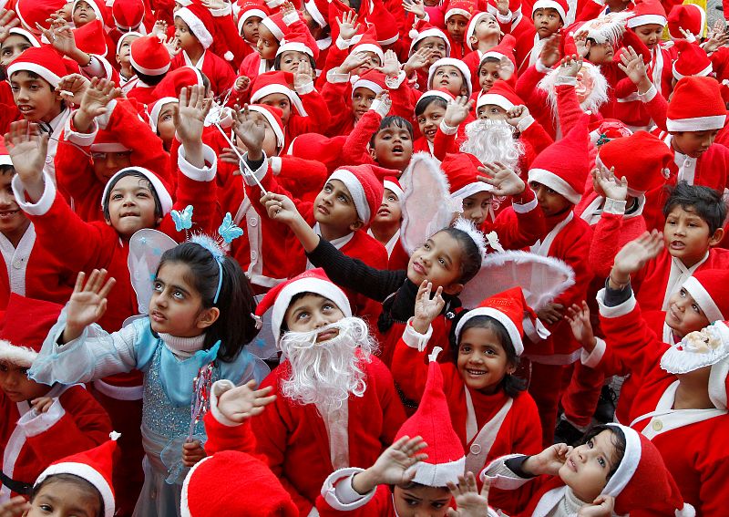 El espíritu de la Navidad llega a casi todos los rincones del planeta