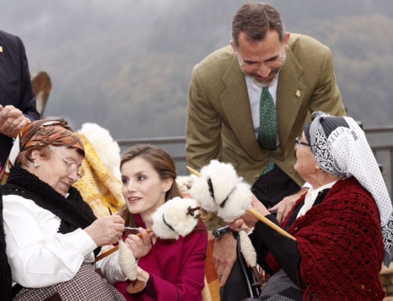 Una de las imágenes elegidas como final del mensaje de Navidad