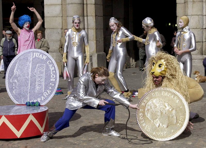  Adiós a la peseta después de 133 años