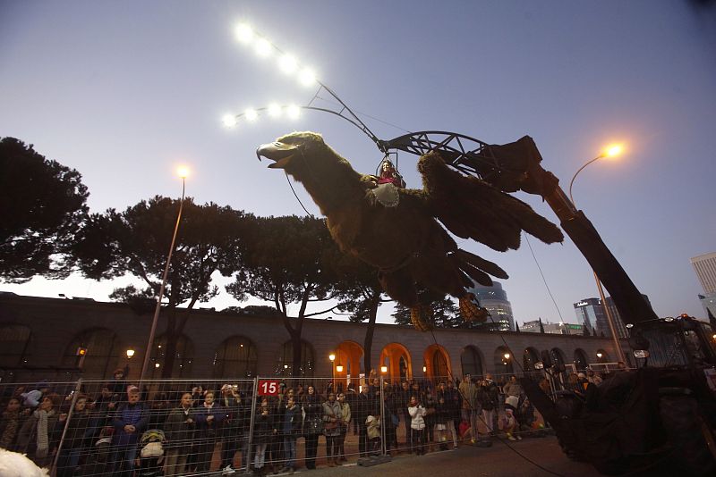 Cabalgata de Reyes en Madrid