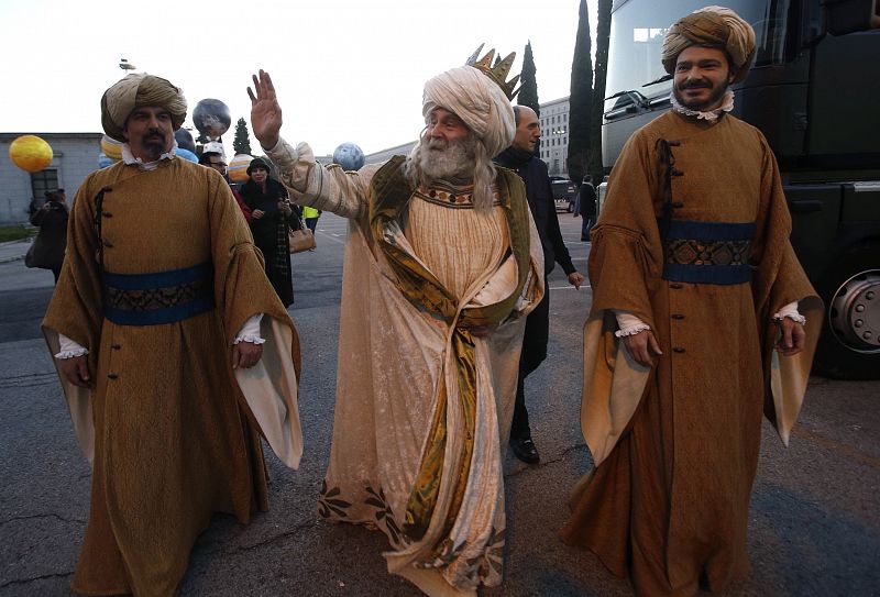 Cabalgata de Reyes en Madrid