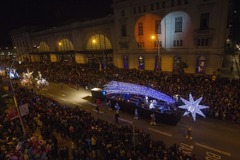 Cabalgata de Reyes en Barcelona