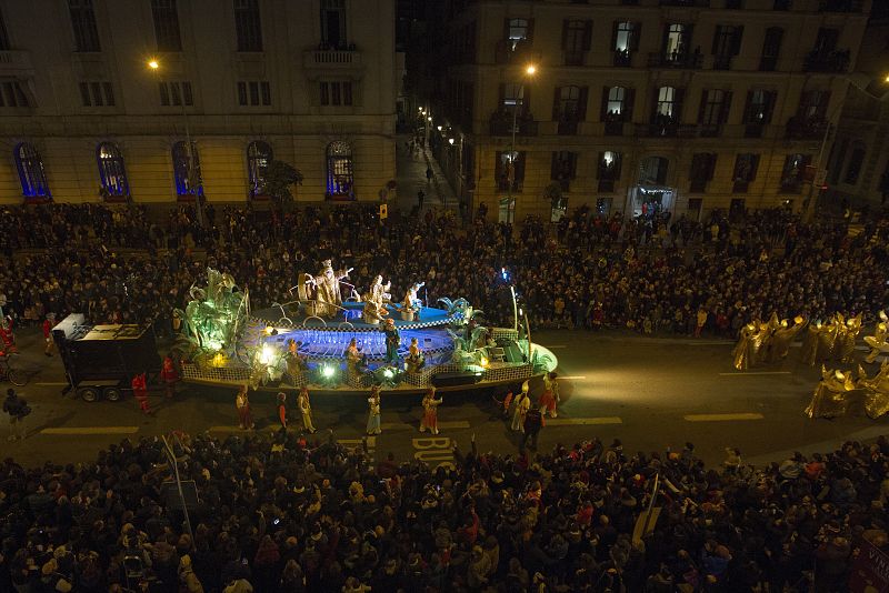 Cabalgata de Reyes en Barcelona