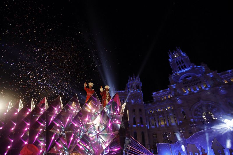 Cabalgata de Reyes en Madrid