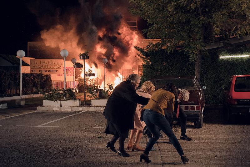 Atentado en el restaurante El Descanso